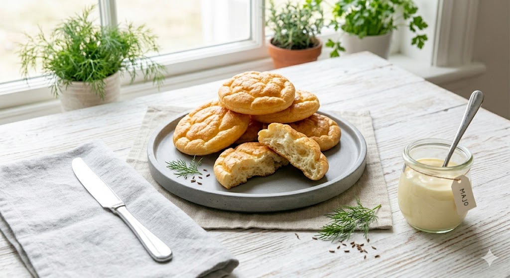 LC chleba - oopsie bread